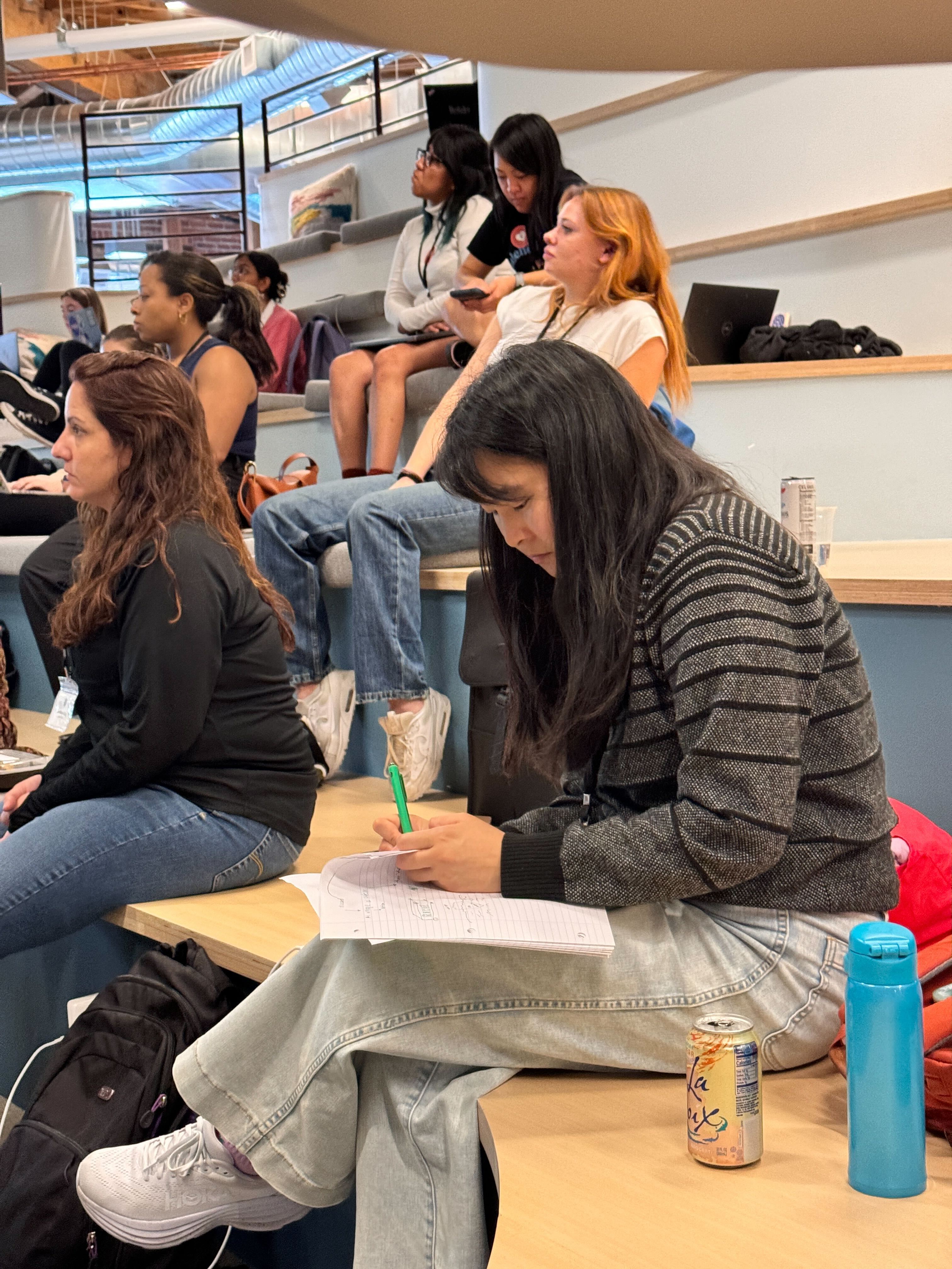 Participants working together during Glass Firewall 2023