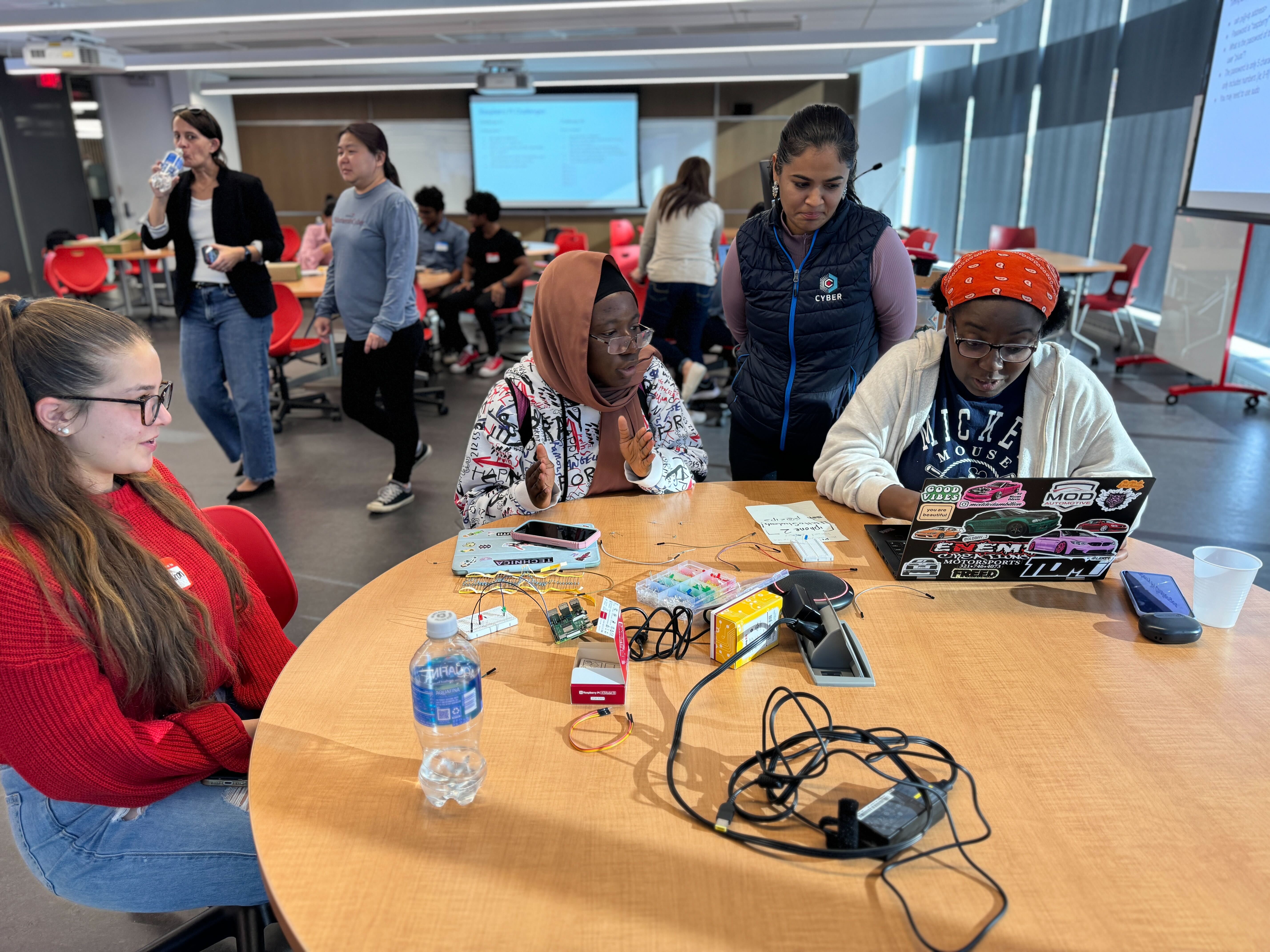 Participants collaborating at Glass Firewall 2024