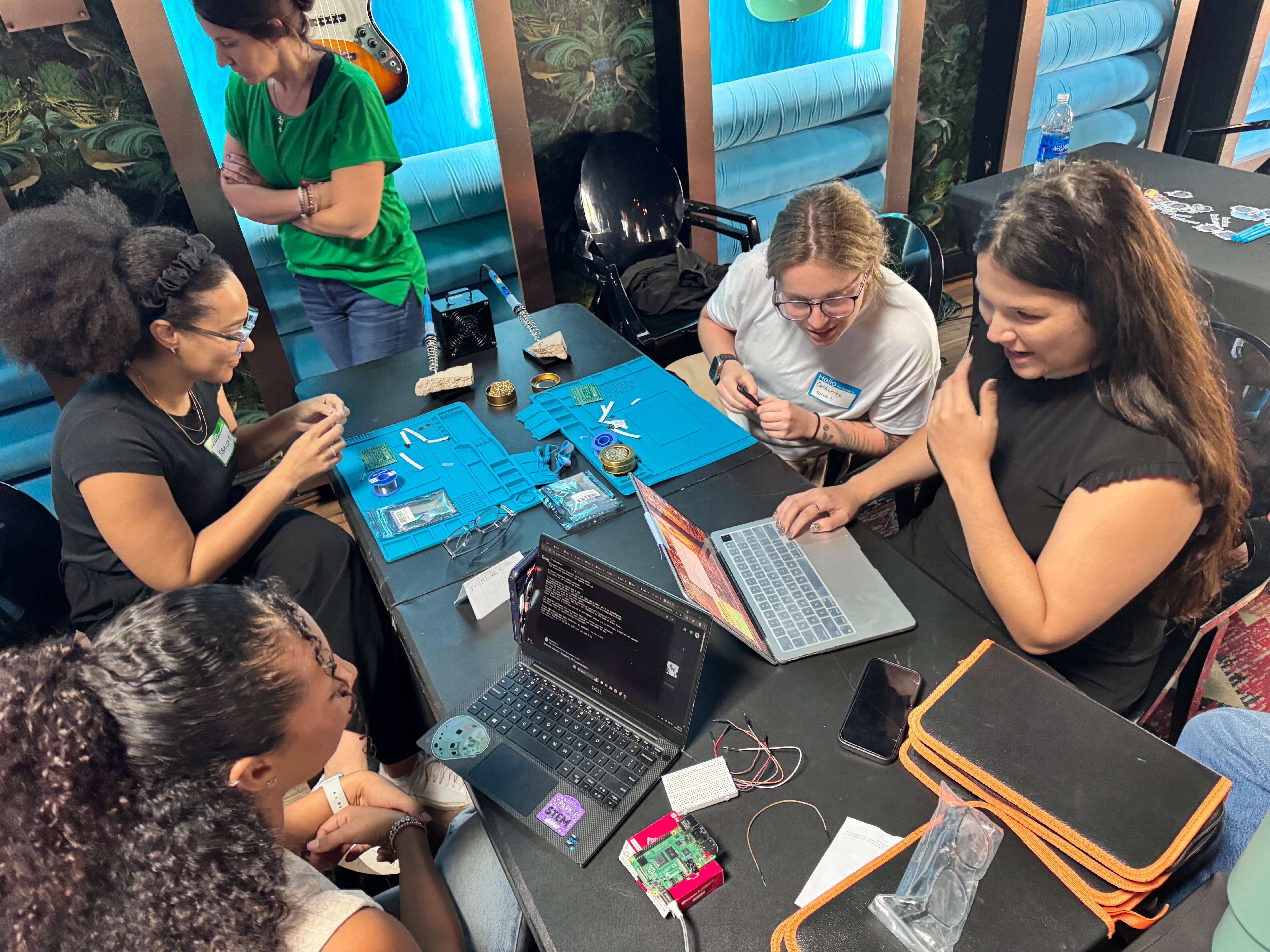 A hands-on learning session at Glass Firewall 2025
